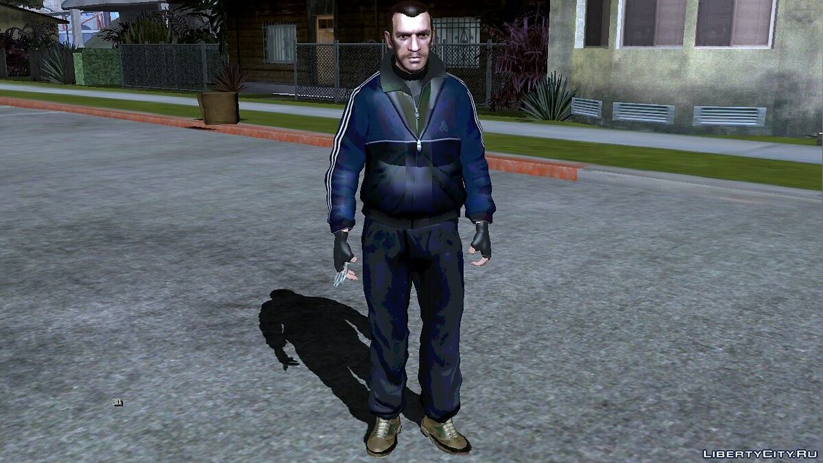 Скачать Нико Беллик из GTA 4 для GTA San Andreas (iOS, Android)