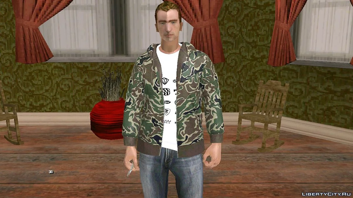 Новый скин Кента Пола - Уличный стиль V1 / GTA San Andreas (iOS, Android)