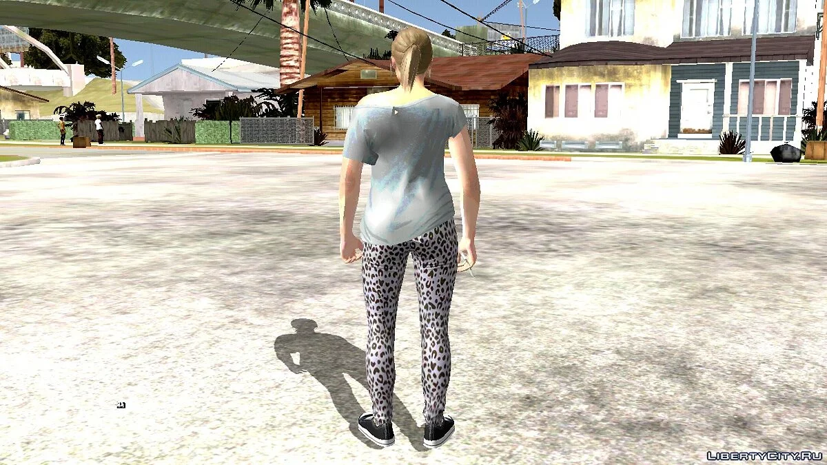 Рандомный скин девушки блондинки из GTA Online #3 / GTA San Andreas (iOS, Android)