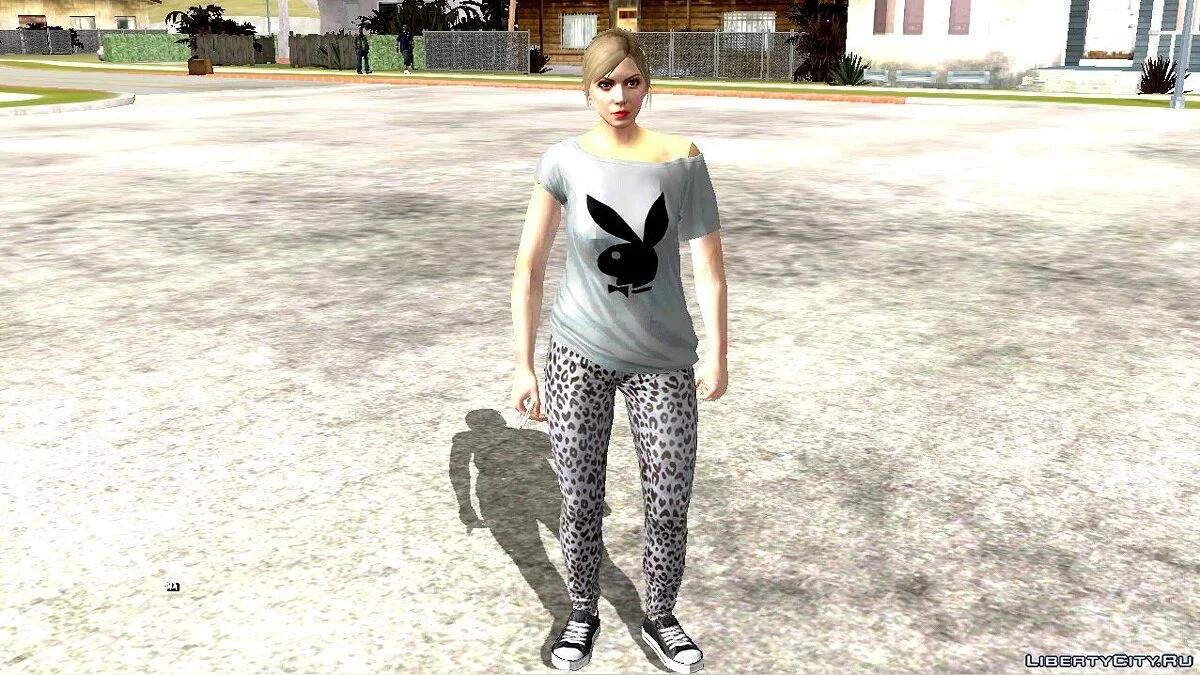 Рандомный скин девушки блондинки из GTA Online #3 / GTA San Andreas (iOS, Android)