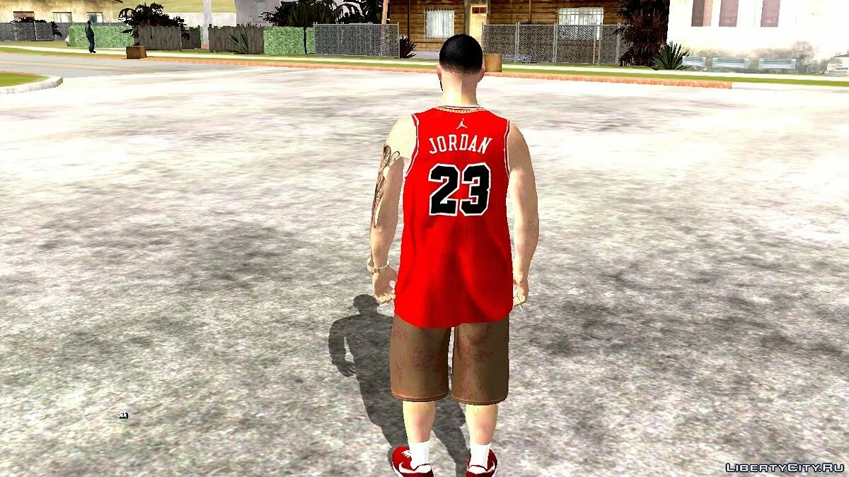 Рандомный скин из GTA Online #14 (Форма MJ 23 из Chicago Bulls) / GTA San Andreas (iOS, Android)