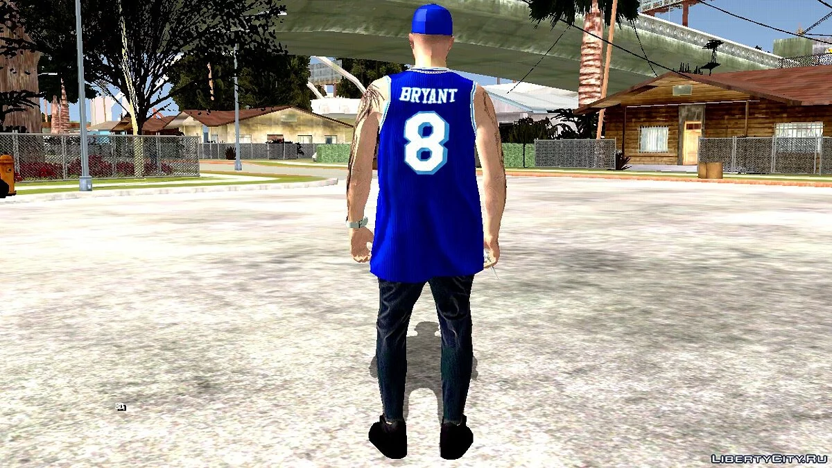 Рандомный скин из GTA Online #16 (Форма Los Angeles Lakers) / GTA San Andreas (iOS, Android)
