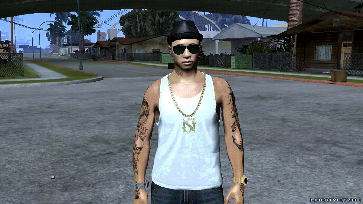 Рандомный скин из GTA Online #21 / GTA San Andreas (iOS, Android)