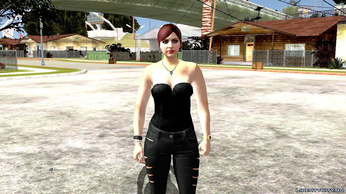 Рандомный женский скин из GTA Online #1 / GTA San Andreas (iOS, Android)