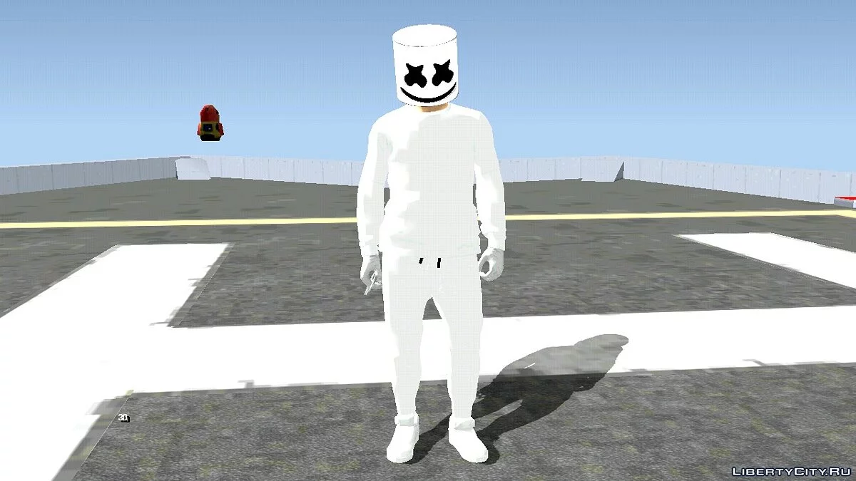 Скин Marshmello из GTA Online / GTA San Andreas (iOS, Android)