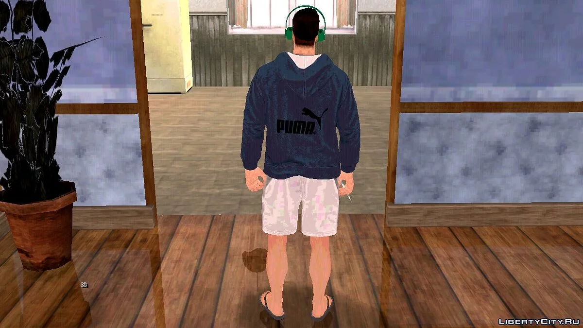 Зеро в повседневной одежде V7 / GTA San Andreas (iOS, Android)