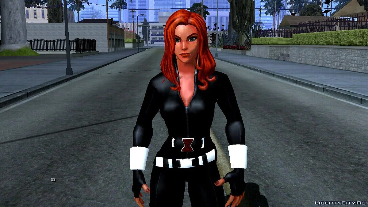Черная Вдова из Strike Force / GTA San Andreas (iOS, Android)