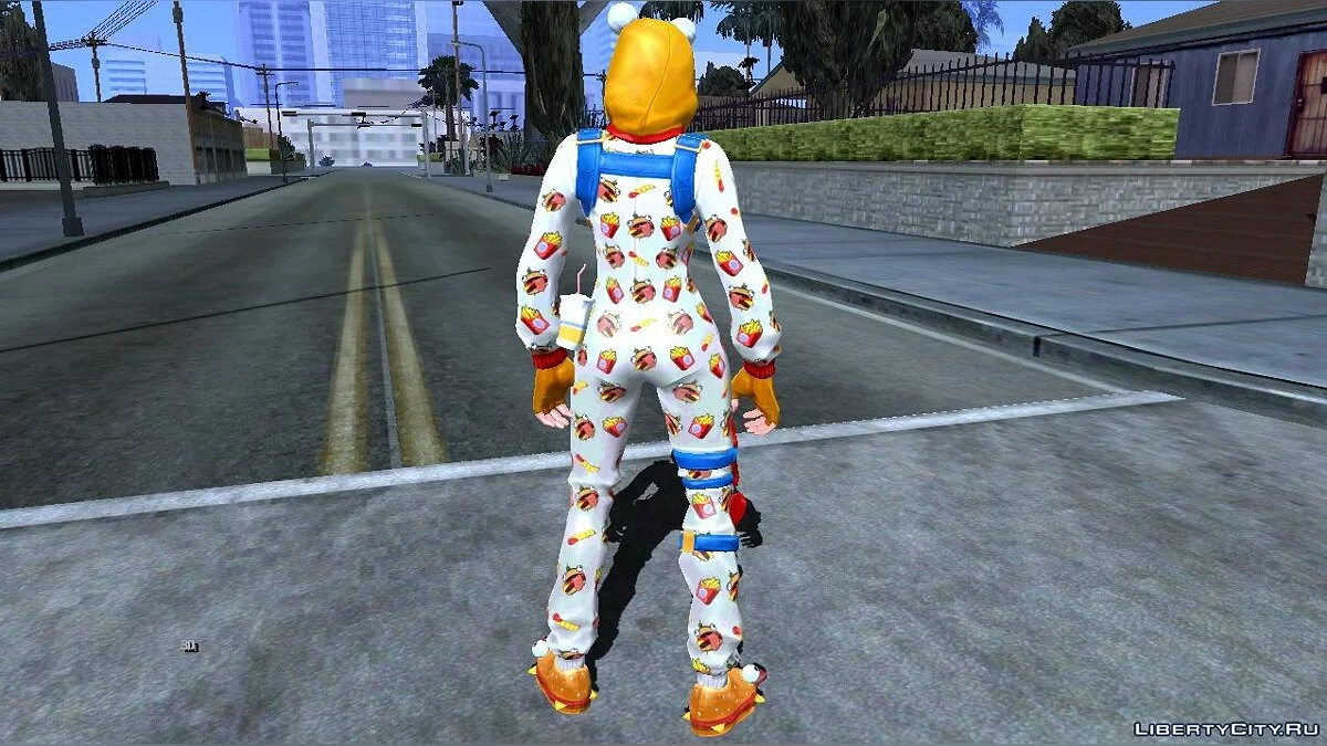 Даррбургер PJ из Фортнайт  / GTA San Andreas (iOS, Android)