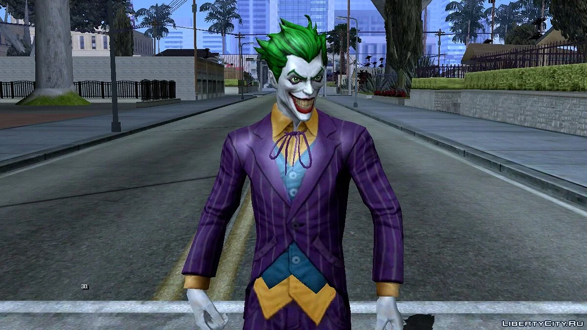 Джокер из Dc Legends / GTA San Andreas (iOS, Android)