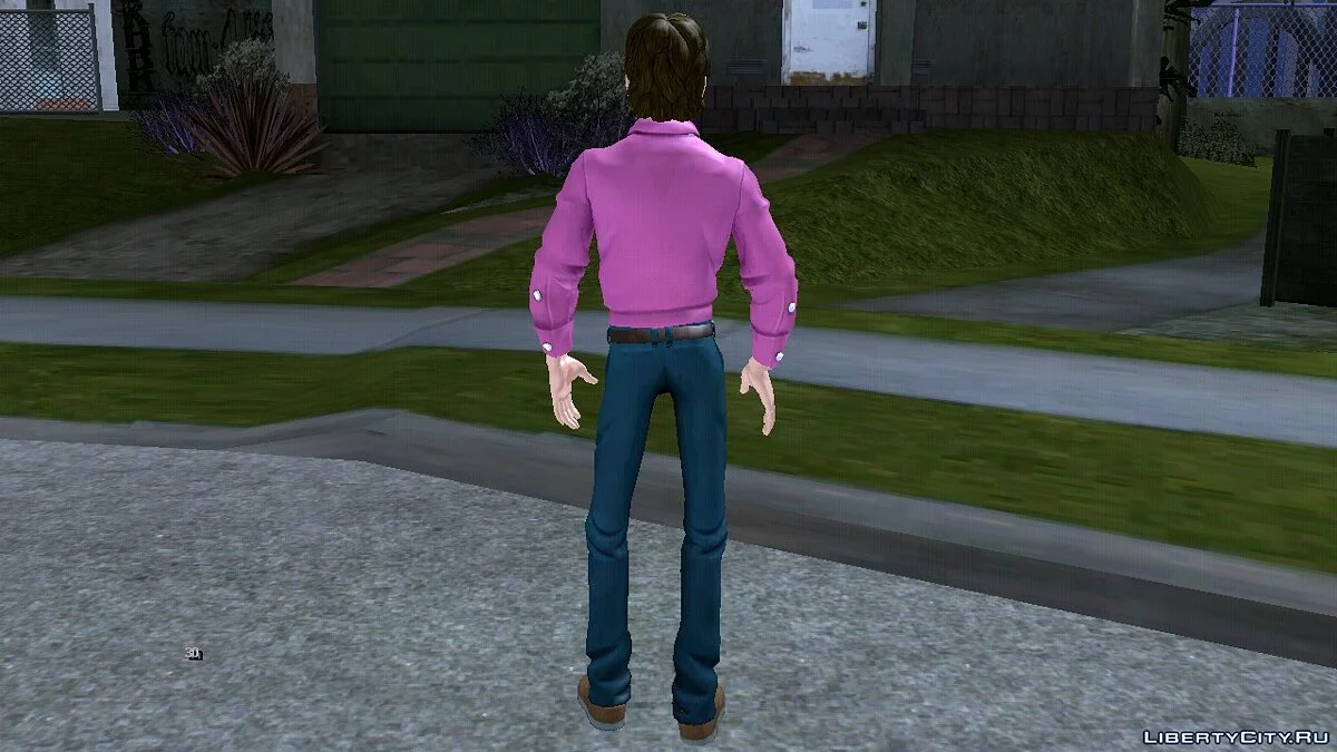 Джон Леннон из игры The Beatles Rockband / GTA San Andreas (iOS, Android)