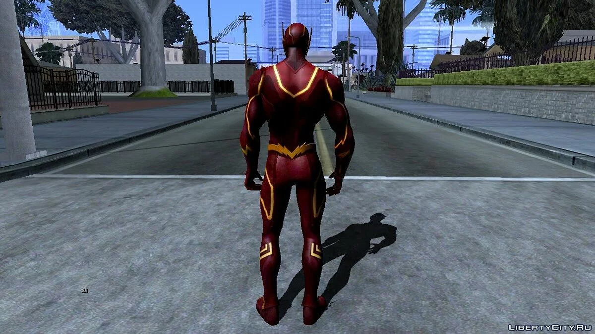 Флэш из DC Unchained / GTA San Andreas (iOS, Android)