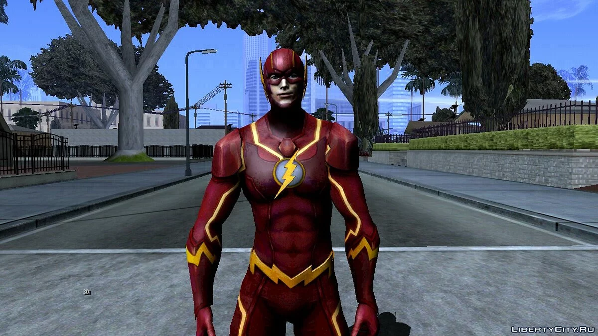 Флэш из DC Unchained / GTA San Andreas (iOS, Android)