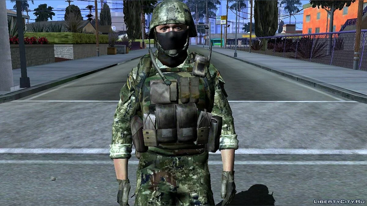 Хорватский солдат / GTA San Andreas (iOS, Android)