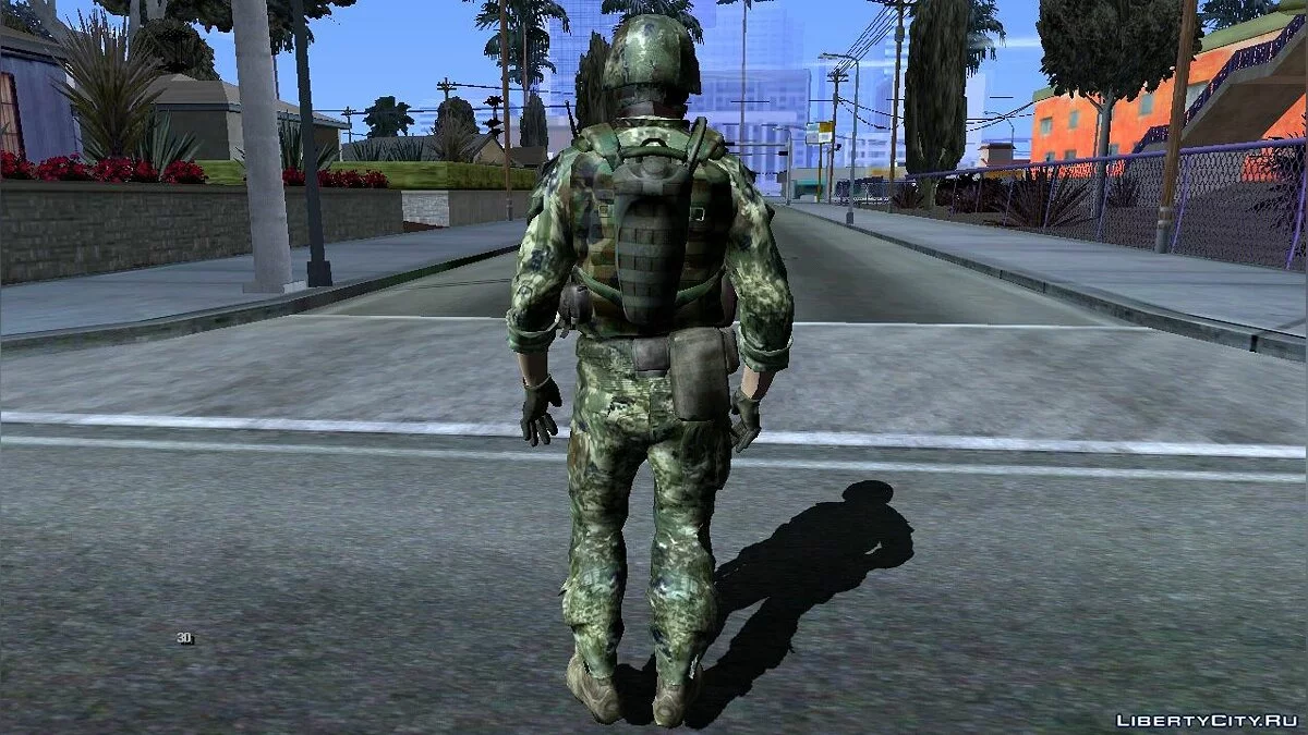 Хорватский солдат / GTA San Andreas (iOS, Android)