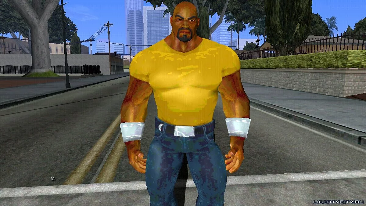 Люк Кейдж из MSF / GTA San Andreas (iOS, Android)