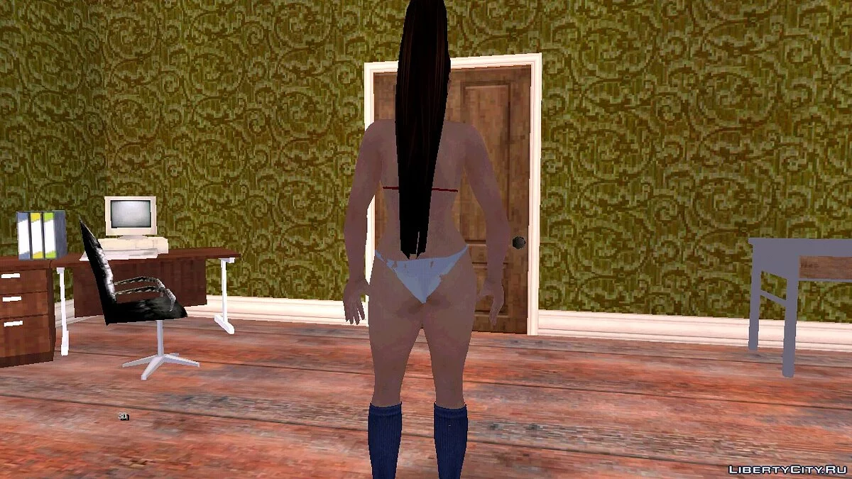 Мэй Ширануи в нижнем белье V1 / GTA San Andreas (iOS, Android)