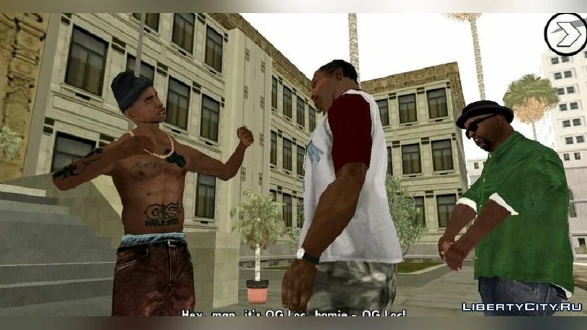 Обновленные персонажи (Кат-сцена) / GTA San Andreas (iOS, Android)