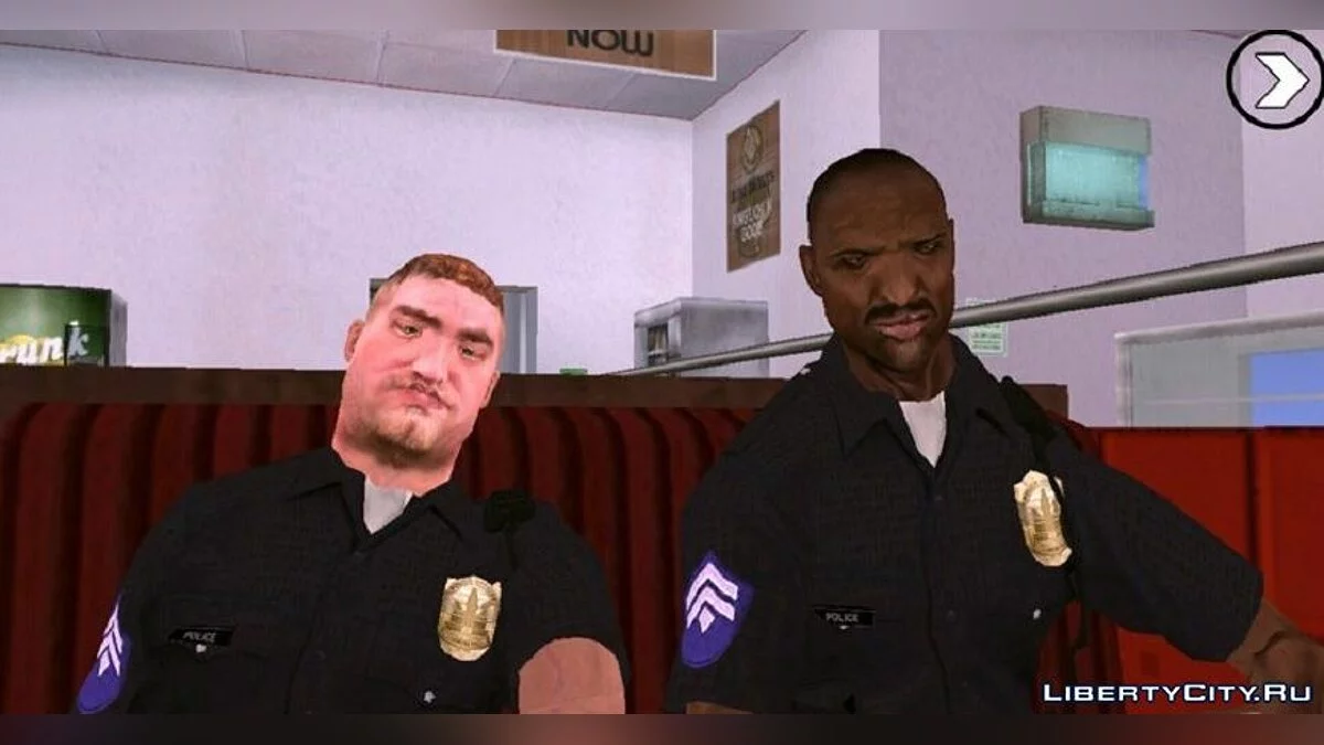 Обновленные персонажи (Кат-сцена) / GTA San Andreas (iOS, Android)
