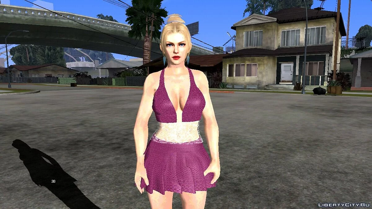 Рэйчел в повседневной одежде  / GTA San Andreas (iOS, Android)