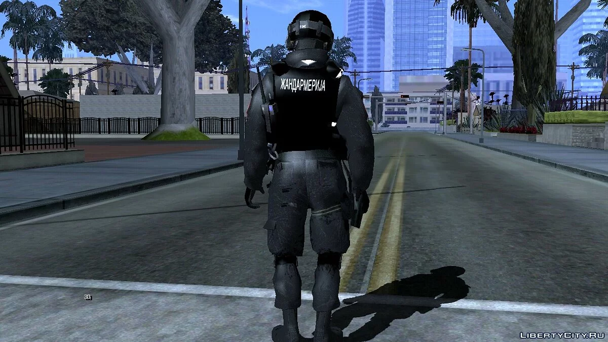 Сербская жандармерия V2 / GTA San Andreas (iOS, Android)