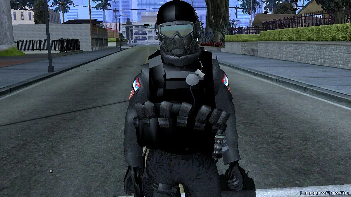 Сербская жандармерия V2 / GTA San Andreas (iOS, Android)