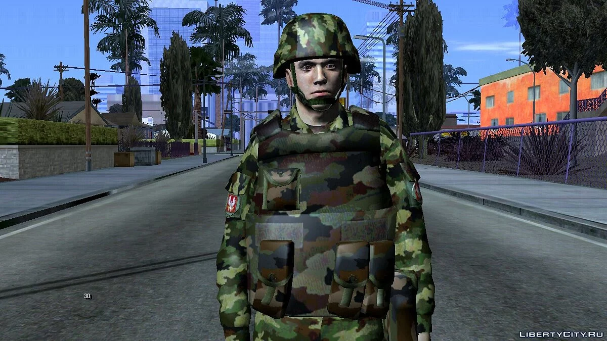 Сербский военный 1999 / GTA San Andreas (iOS, Android)