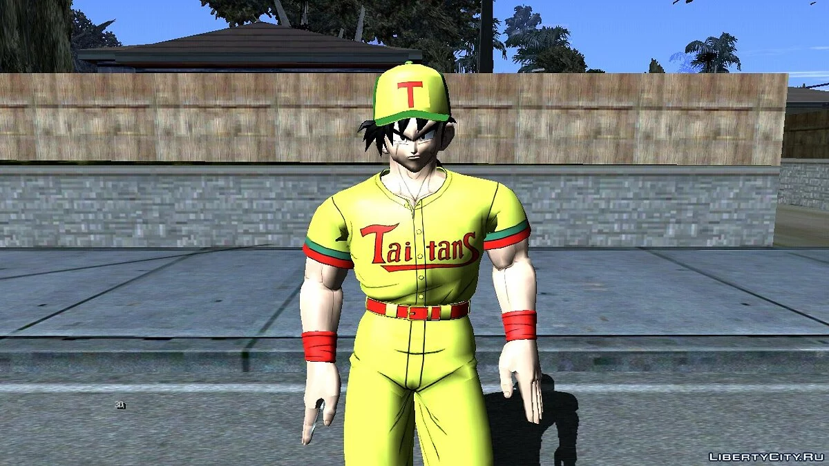 Yancha from Dragon ball Legends / GTA San Andreas (iOS, Android)
