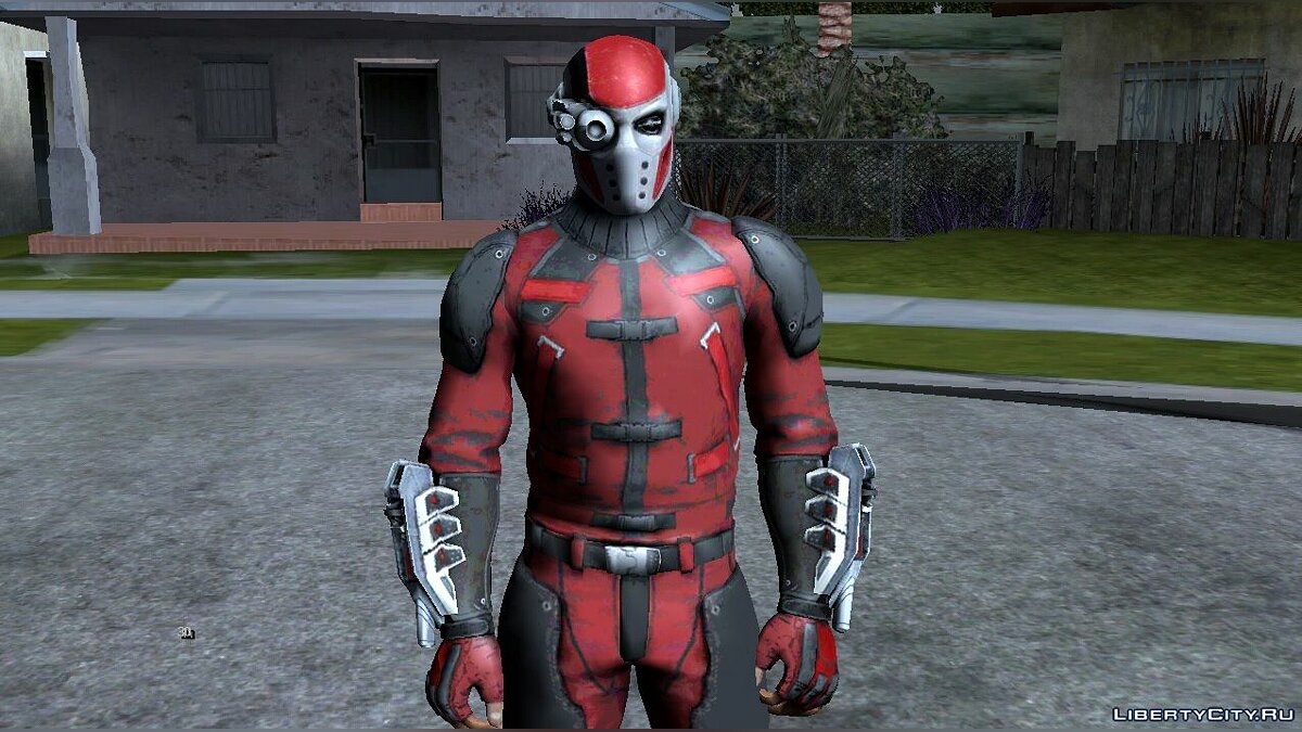 Скачать Deadshot from Injustice 2 Mobile для GTA San Andreas (iOS, Android)