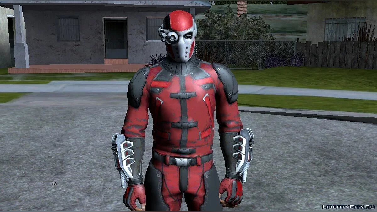 Deadshot from Injustice 2 Mobile / GTA San Andreas (iOS, Android)