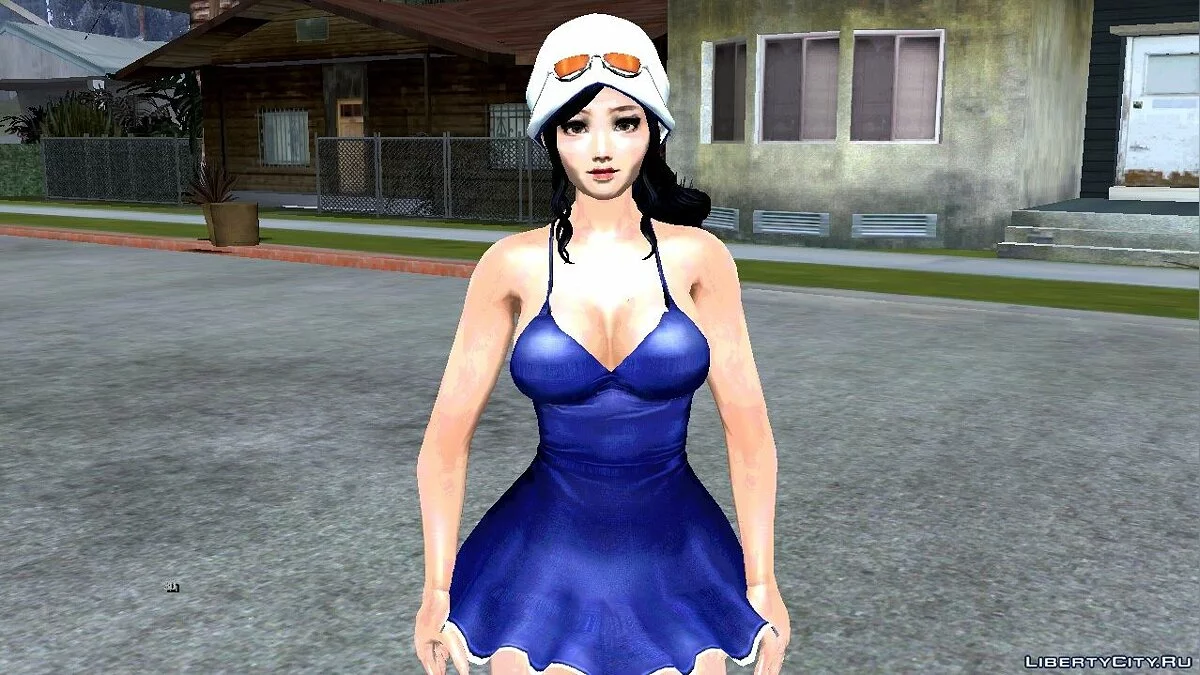 DOA Naotora Ii Nico Robin Dress Style One Piece v1 / GTA San Andreas (iOS, Android)