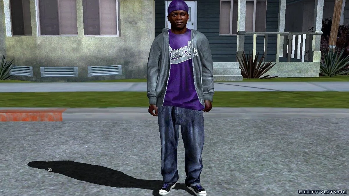 Гангстеры Grove Street и Ballas из GTA 5 / GTA San Andreas (iOS, Android)
