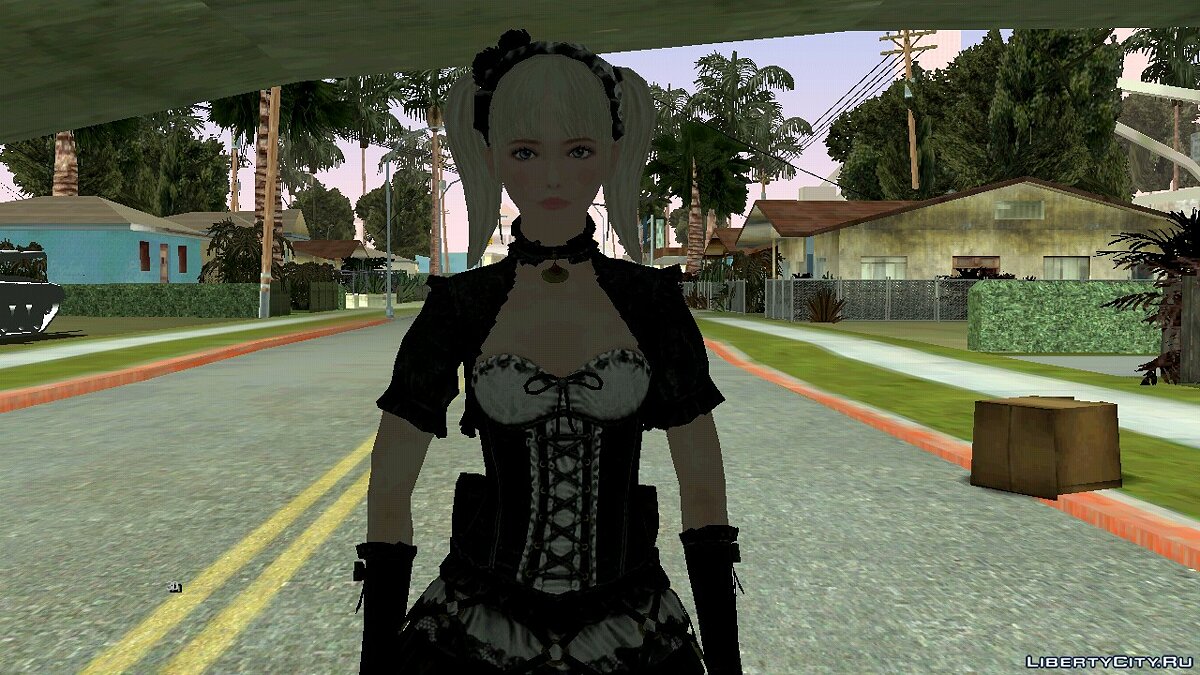 Скачать GothLolita from S.K.I.L.L. Special Force 2 для GTA San Andreas  (iOS, Android)