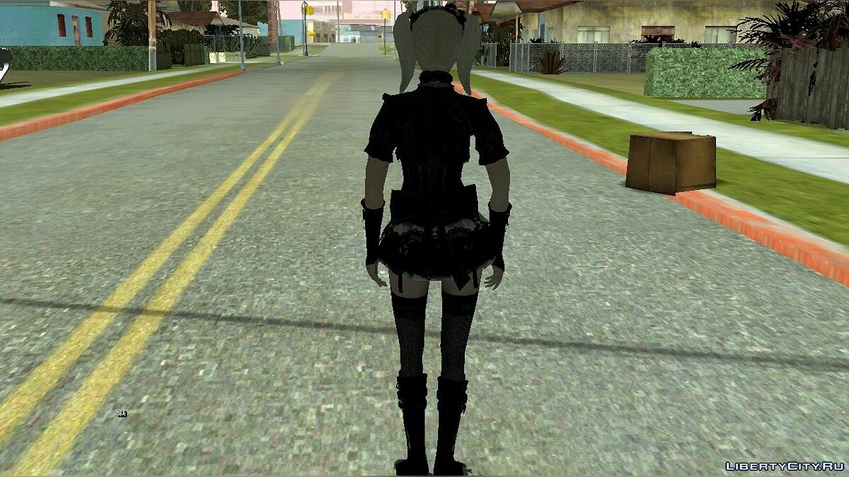 Скачать GothLolita from S.K.I.L.L. Special Force 2 для GTA San Andreas  (iOS, Android)