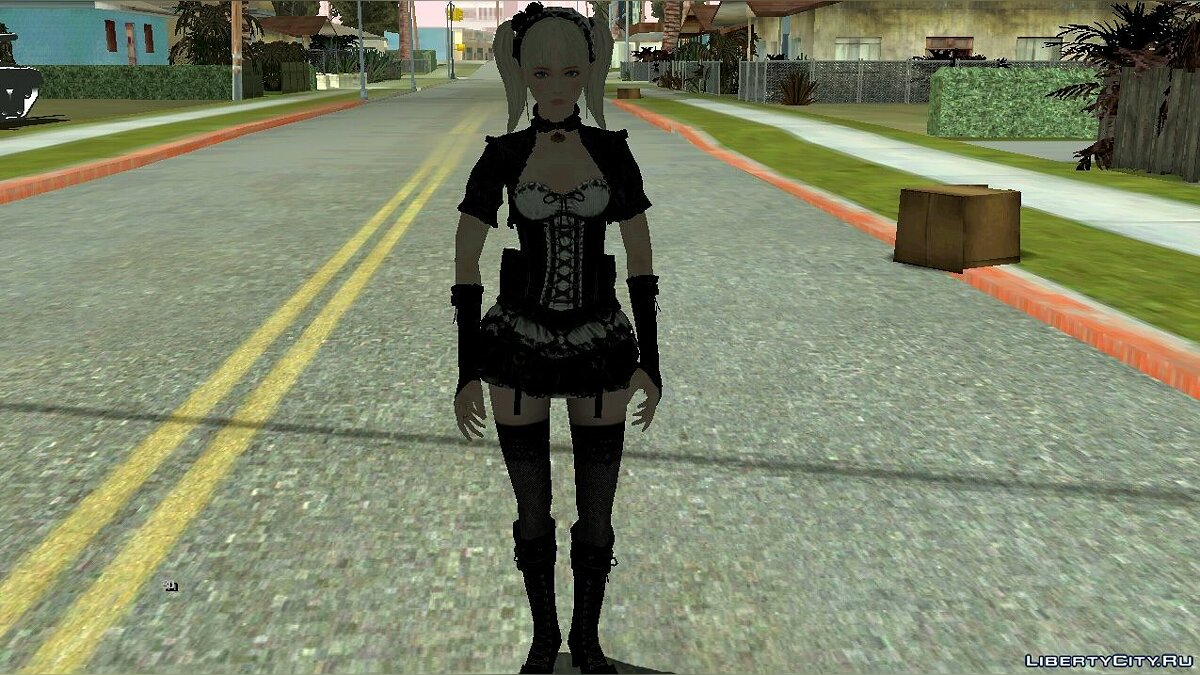 Скачать GothLolita from S.K.I.L.L. Special Force 2 для GTA San Andreas  (iOS, Android)