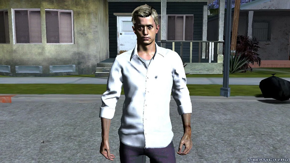 Итан Уинтерс из игры Resident Evil 7 / GTA San Andreas (iOS, Android)