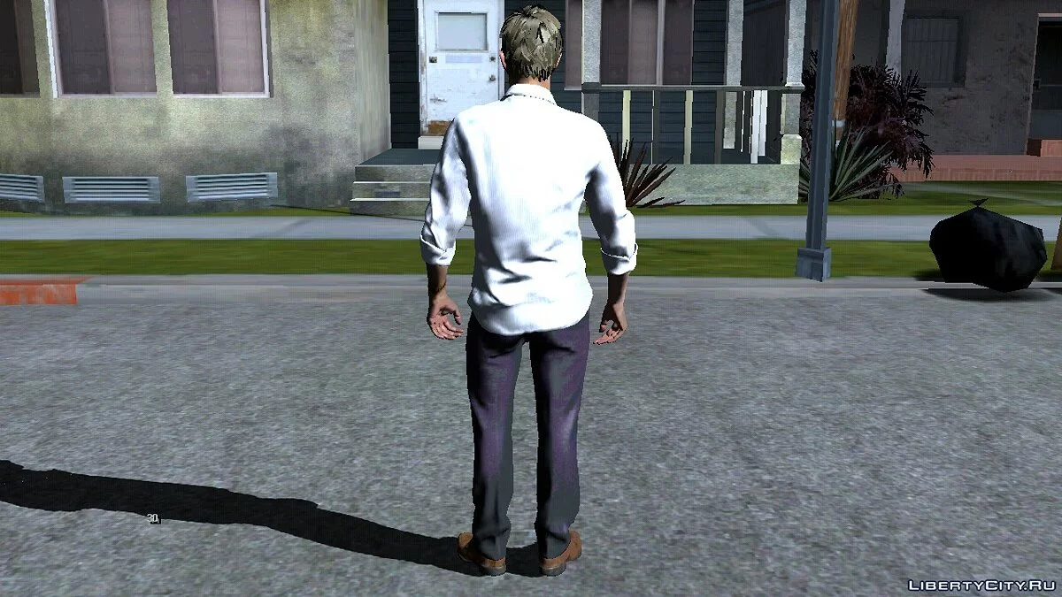 Итан Уинтерс из игры Resident Evil 7 / GTA San Andreas (iOS, Android)