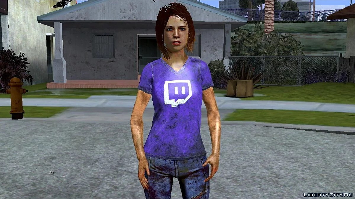 Мэг Томас из Dead by Daylight / GTA San Andreas (iOS, Android)