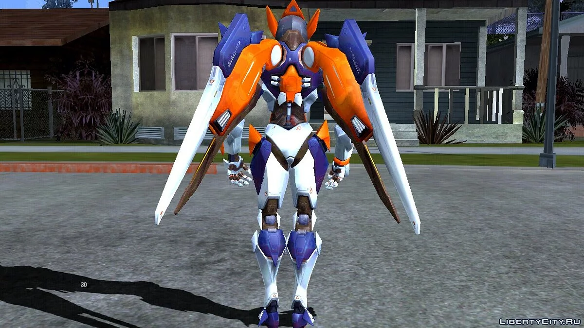 Pharah Mechaqueen / GTA San Andreas (iOS, Android)