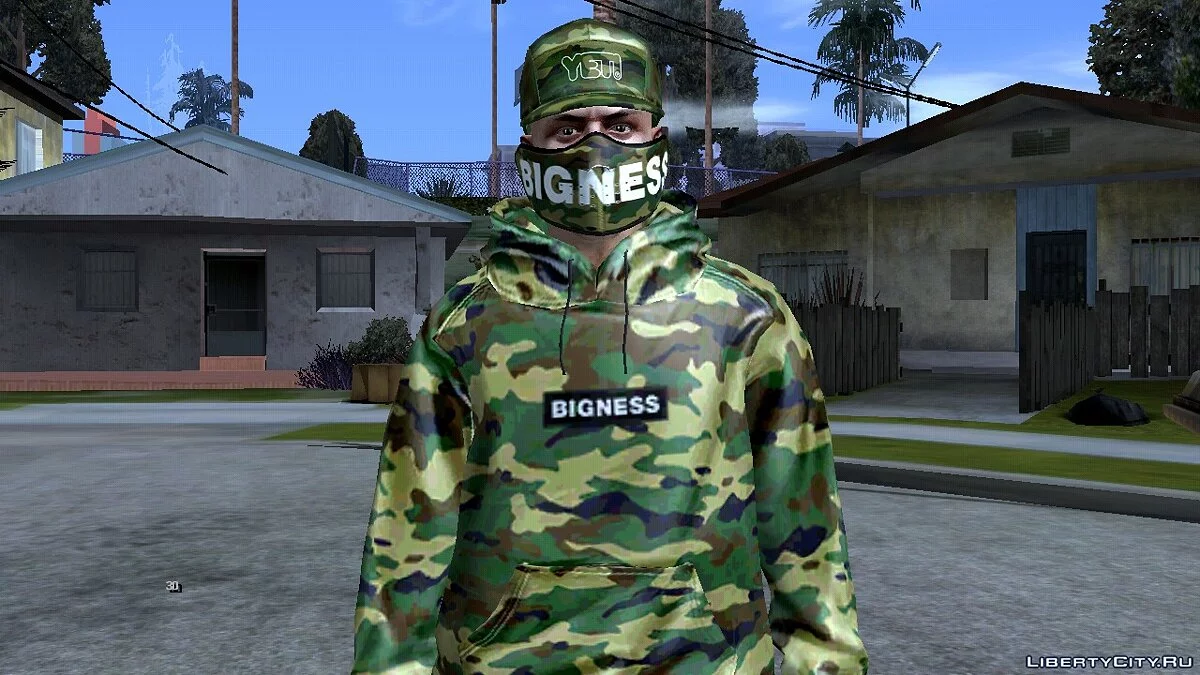 Рандомный скин из GTA Online (Армия) / GTA San Andreas (iOS, Android)