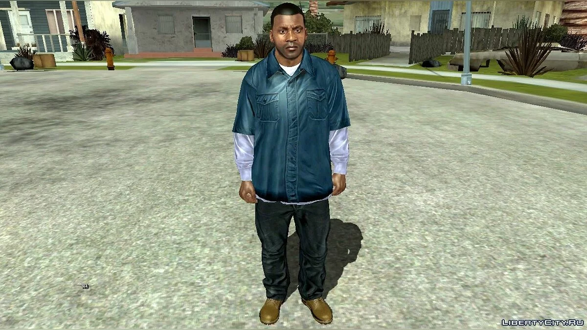 Ретекстур Майкла, Франклина и Тревора  / GTA San Andreas (iOS, Android)