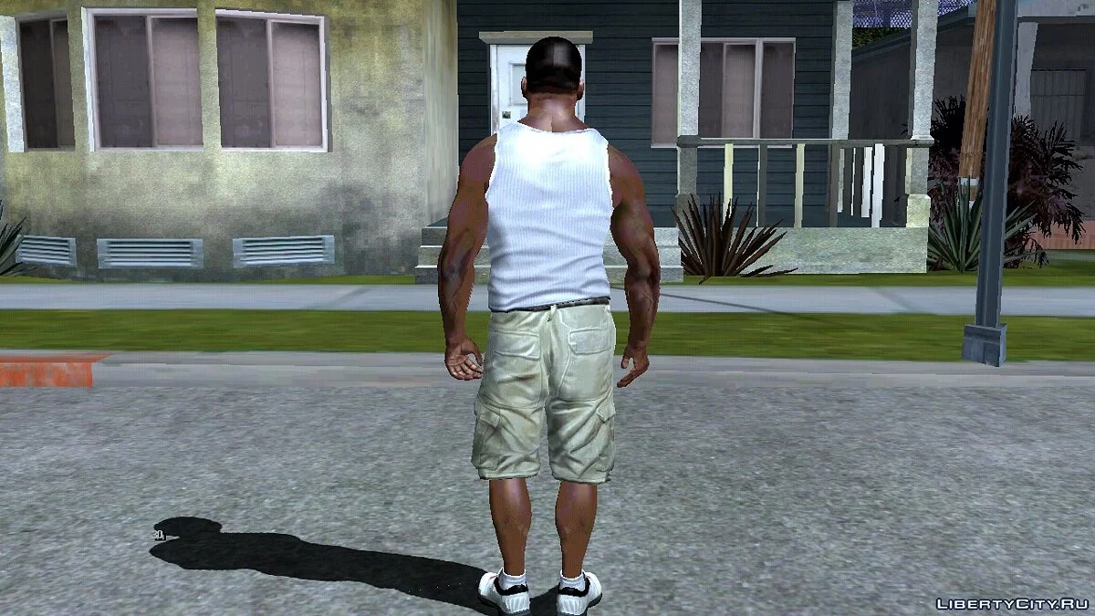 Ретекстур Майкла, Франклина и Тревора  HD v2 / GTA San Andreas (iOS, Android)
