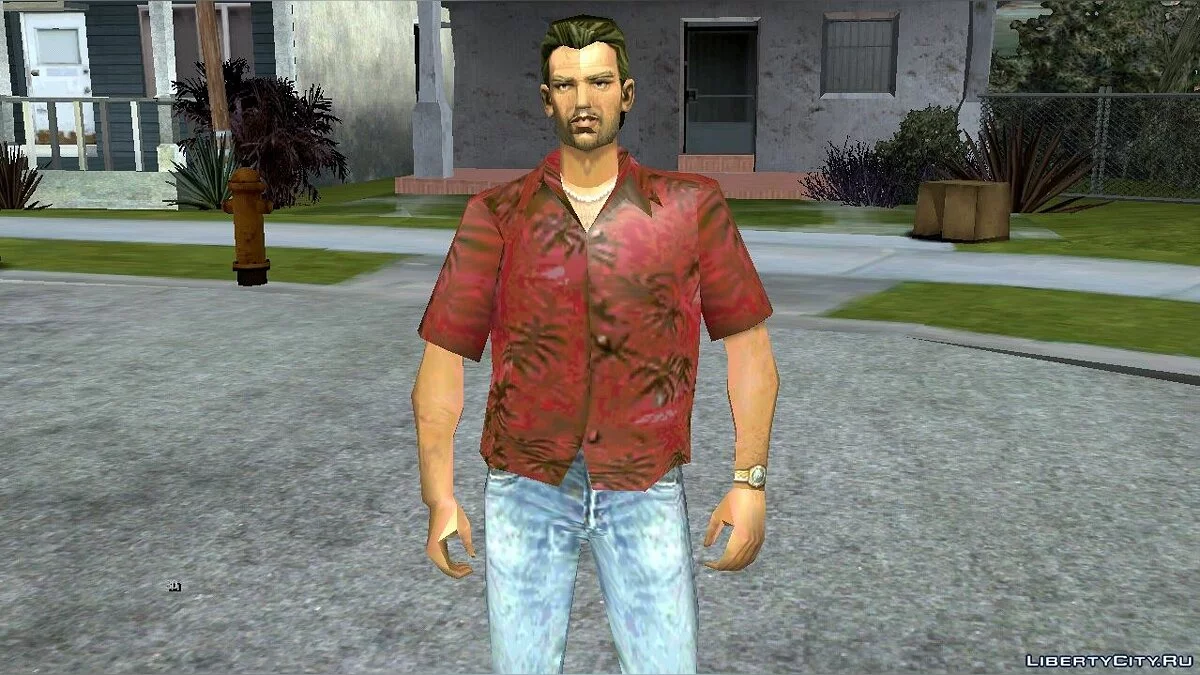 Томми Версетти из японской версии игры / GTA San Andreas (iOS, Android)