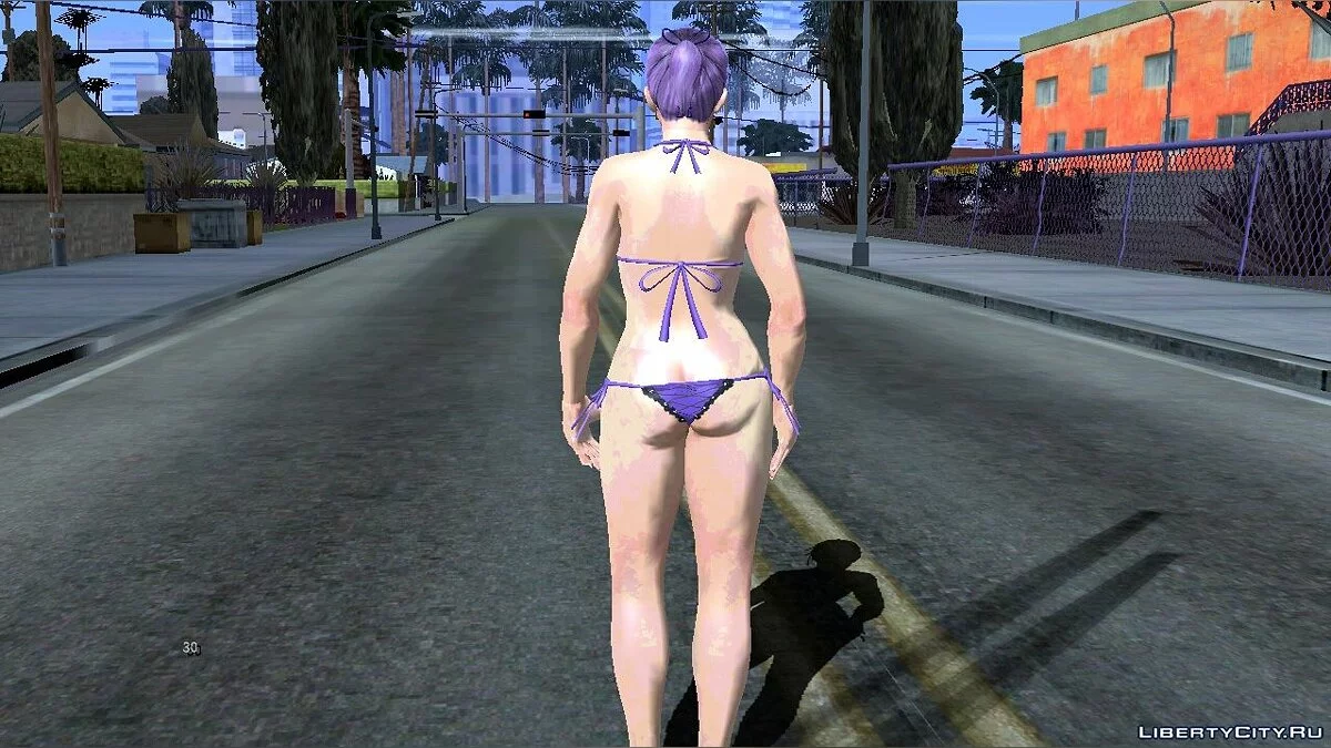 Аяне в купальнике / GTA San Andreas (iOS, Android)