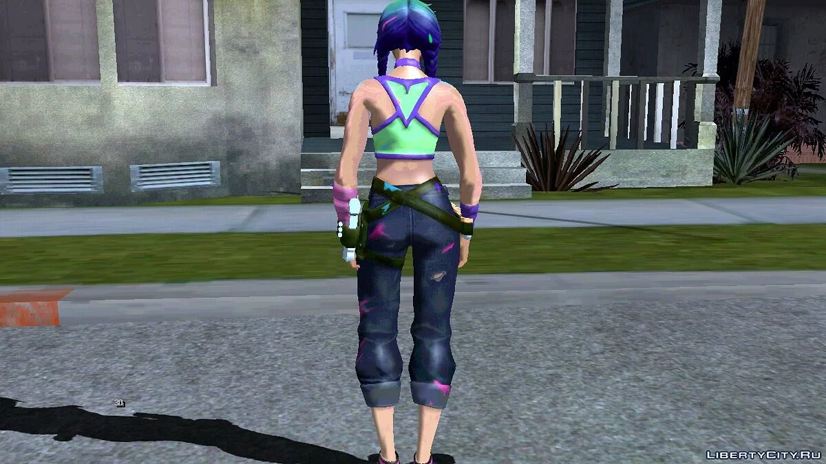 Fortnite Splatterella / GTA San Andreas (iOS, Android)