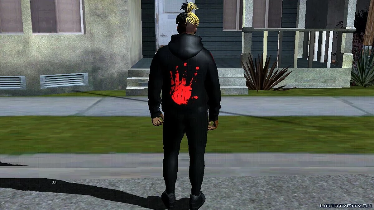 Рандомный скин из GTA Online - XXXTentacion V2 / GTA San Andreas (iOS, Android)
