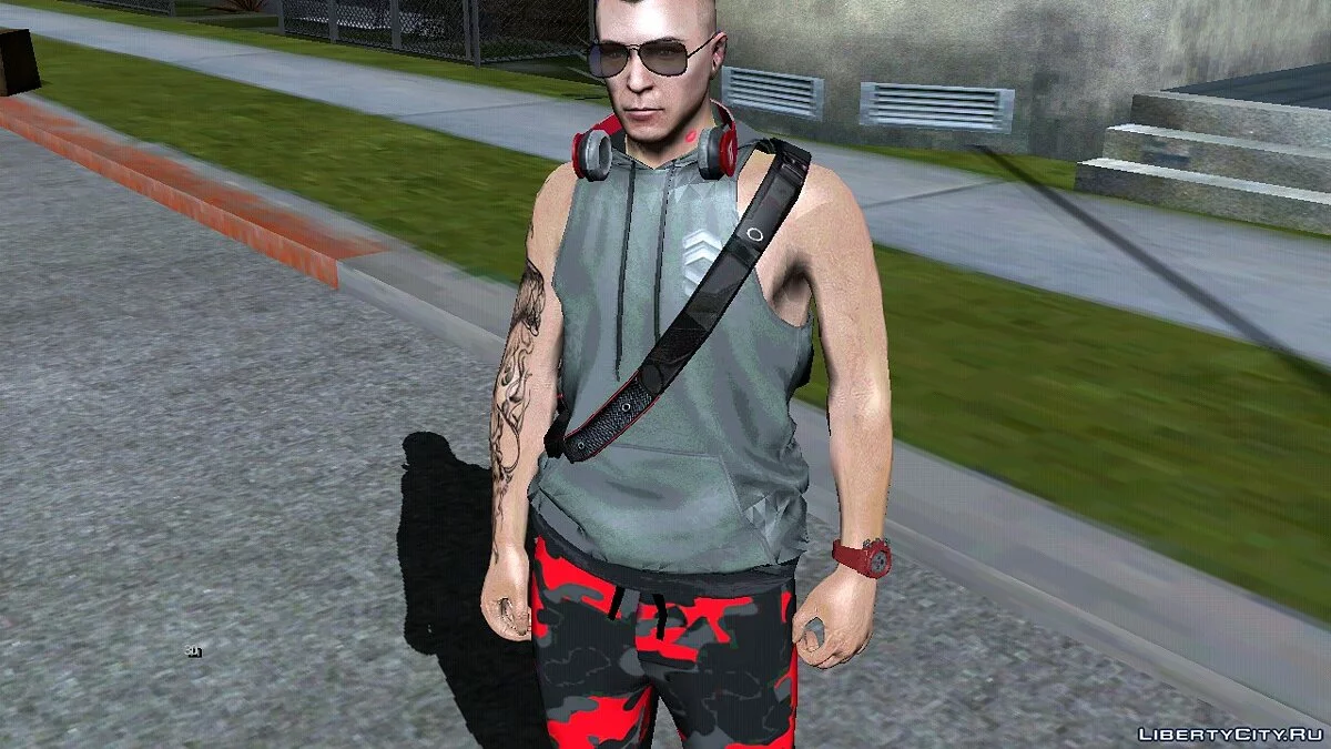 Рандомный скин мужчины из GTA Online #25 / GTA San Andreas (iOS, Android)