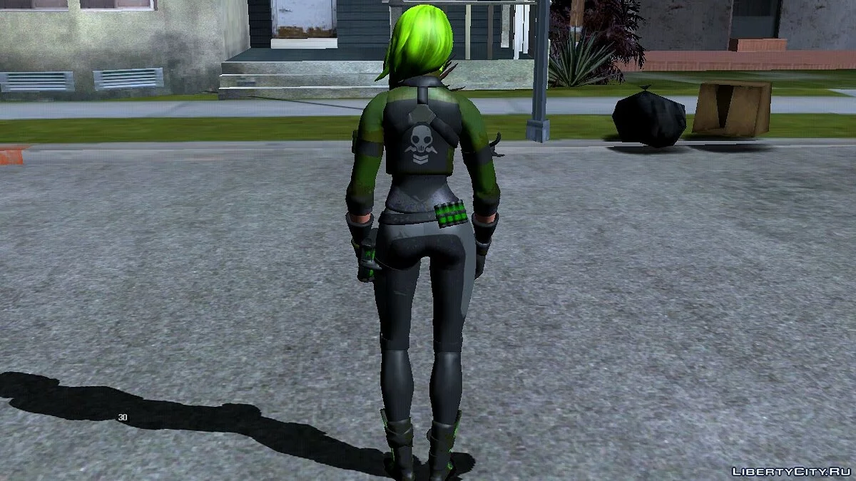 Toxin из игры Фортнайт / GTA San Andreas (iOS, Android)