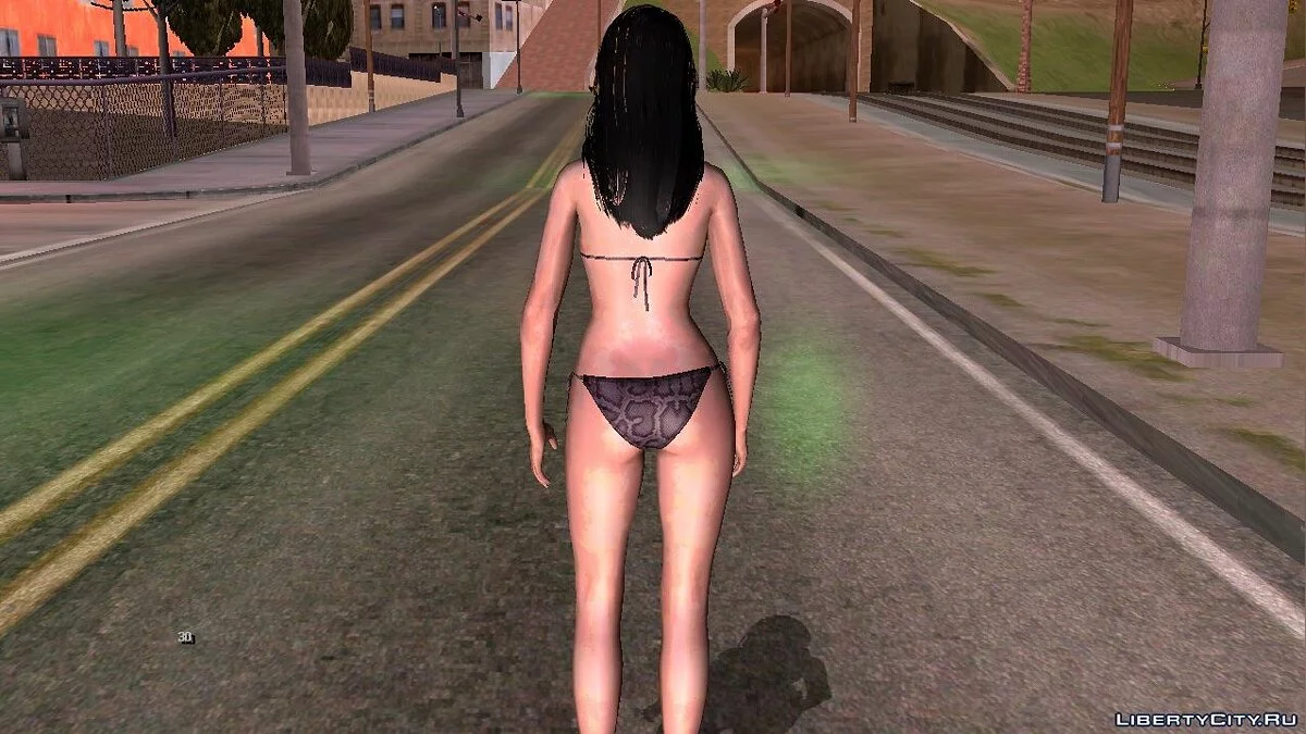 Девушка из Riders of Icarus / GTA San Andreas (iOS, Android)