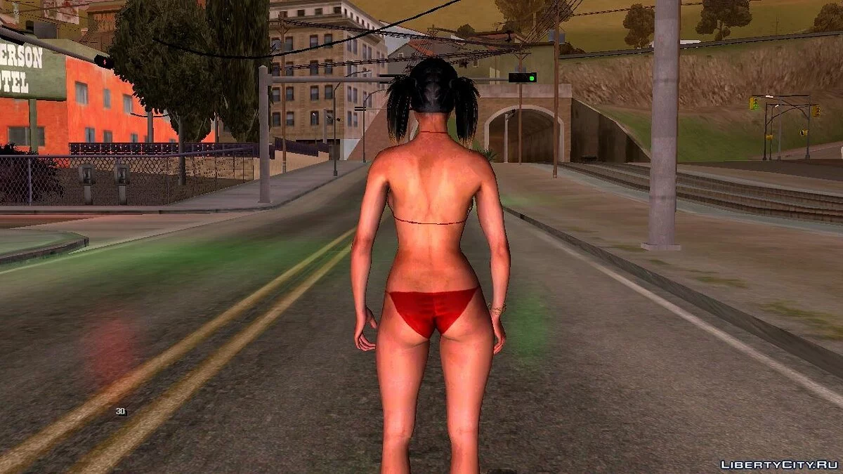 Девушка в купальнике V1 / GTA San Andreas (iOS, Android)