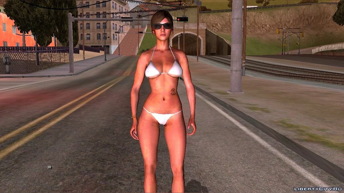 Девушка в купальнике V2 / GTA San Andreas (iOS, Android)